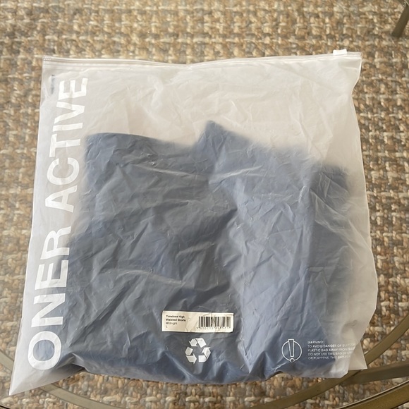 oner active timeless high waisted shorts in midnight - Picture 7 of 8